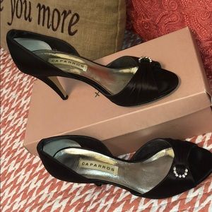 Caparros Dark Brown Heels